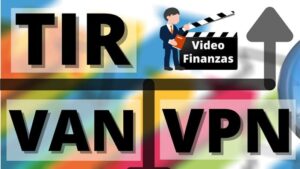 Calcular la TIR y el VAN y VPN. Que es la TIR y el VAN VPN. Interpretación TIR VAN y VPN