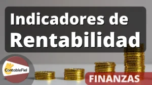 Indicadores de rentabilidad ejercicio de ejemplo en Excel