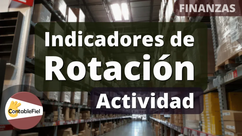 Indicadores de rotación ejercicio de ejemplo en Excel