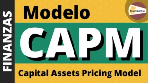 Modelo CAPM ejercicio de ejemplo en Excel calcular el CAPM