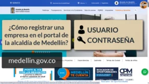 Como registrar su empresa en el portal de la alcaldía de Medellín