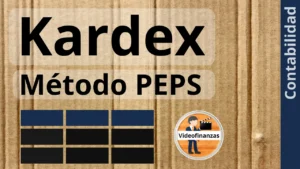 Kardex método PEPS ejercicio de ejemplo