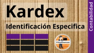 Kardex con el método de Identificación Especifica ejemplo