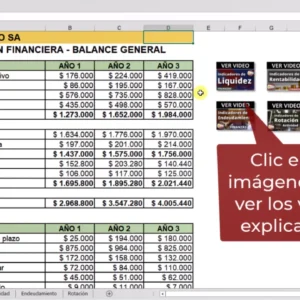 Análisis financiero en Excel para descargar