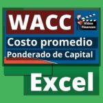 WACC Costo Promedio Ponderado de Capital. Ejemplo y ejercicio resuelto. Archivo de Excel